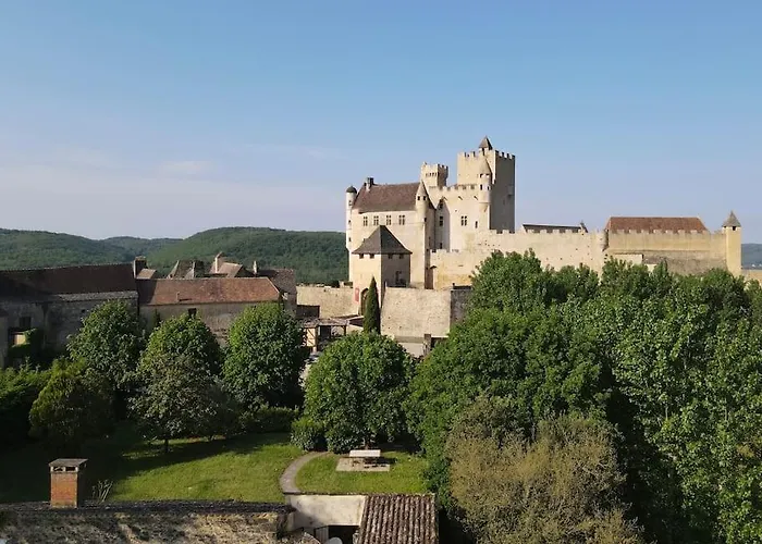 Dream House In Front Of Chateau De In Perigord , Dordogne