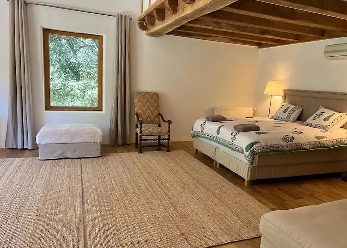 Dream House In Front Of Chateau De In Perigord , Dordogne